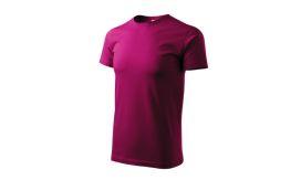 Basic, Tricou pentru bărbaţi, roşu fucsie