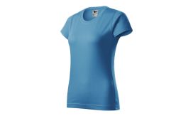 Basic, Tricou pentru damă, albastru azuriu