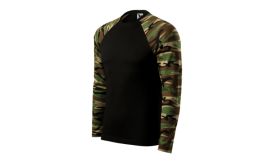 Camouflage LS, Tricou unisex,  camuflaj maro