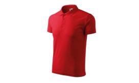 Pique Polo, Tricou polo pentru bărbaţi, roşu