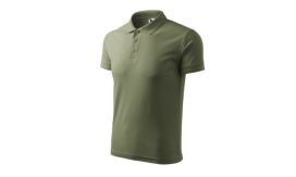 Pique Polo, Tricou polo pentru bărbaţi, khaki