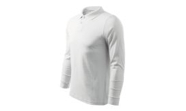 Single J. LS, Tricou polo pentru bărbaţi, alb