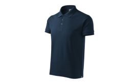 Cotton Heavy, Tricou polo pentru bărbaţi, albastru marin