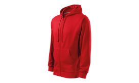 Trendy Zipper, Hanorac pentru bărbaţi, roşu