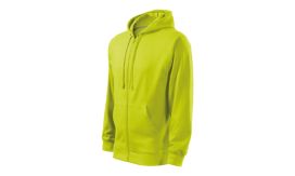 Trendy Zipper, Hanorac pentru bărbaţi, lime