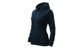 Trendy Zipper, Hanorac pentru damă, albastru marin
