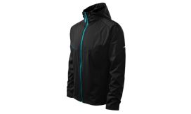 Cool, Jachetă softshell pentru bărbaţi, negru
