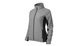 Frosty, Jachetă fleece pentru damă, gri cenuşiu