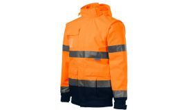 HV Guard 4 in 1, Jachetă unisex, portocaliu reflectorizant