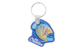 CreaFob, breloc, albastru transparent