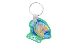 CreaFob, breloc, verde transparent