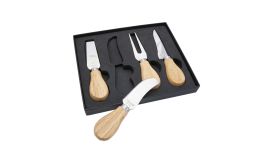 Gouda, set cuţite pentru caşcaval, natural