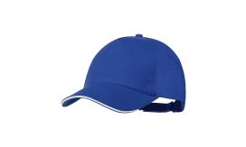 Aaron, șapcă baseball, material reciclat RPET, albastru
