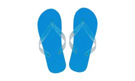 Arivo, papuci de plajă, albastru, 36-38