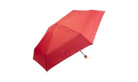 Miniboo, umbrelă mini, RPET, roșu