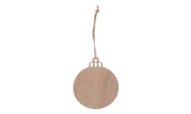 Rosvik, Ornament pentru brad, glob, natural