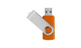 TwistDrive, unitate flash USB, portocaliu, 16GB
