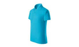 Pique Polo Free, Tricou polo pentru copii, turcoaz