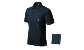 Resist Heavy Polo, Tricou polo pentru bărbaţi, albastru marin 02 (brand label)
