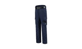 Work Pants Twill Women, Pantaloni de lucru pentru damă, albastru marin