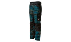 Vertex Camo, Pantaloni de lucru pentru bărbaţi, camouflage petrol