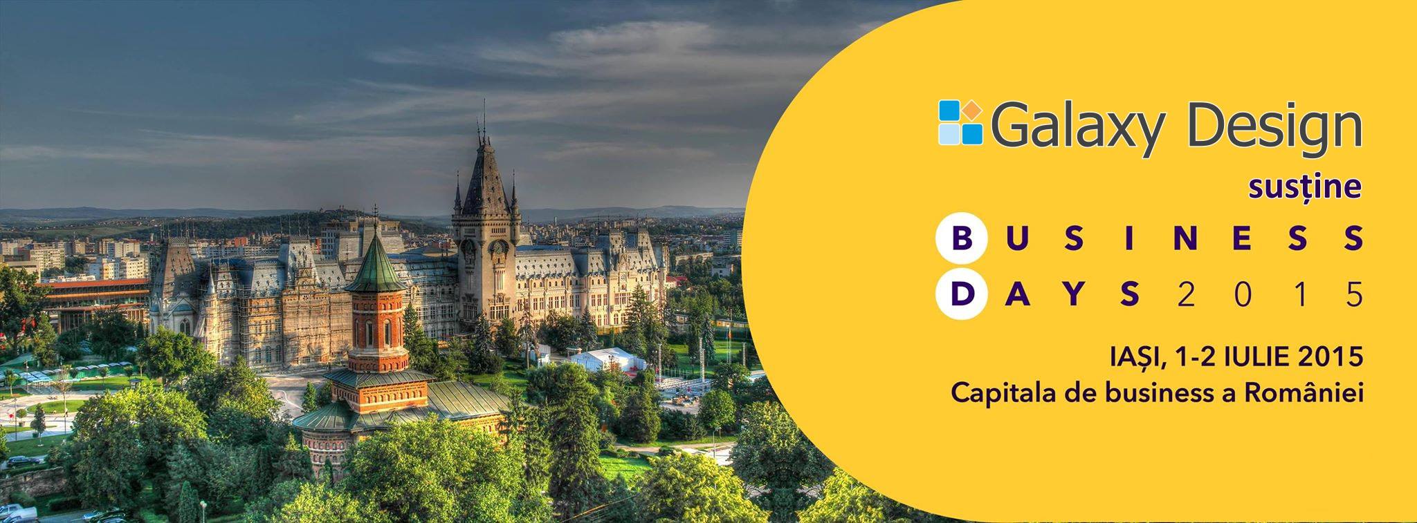 Business Days Iași 2015 - Galaxy Design partener Business Days