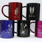 Gravură laser Cană metalică - Galaxy Design