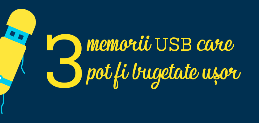 3 memorii USB care pot fi bugetate ușor